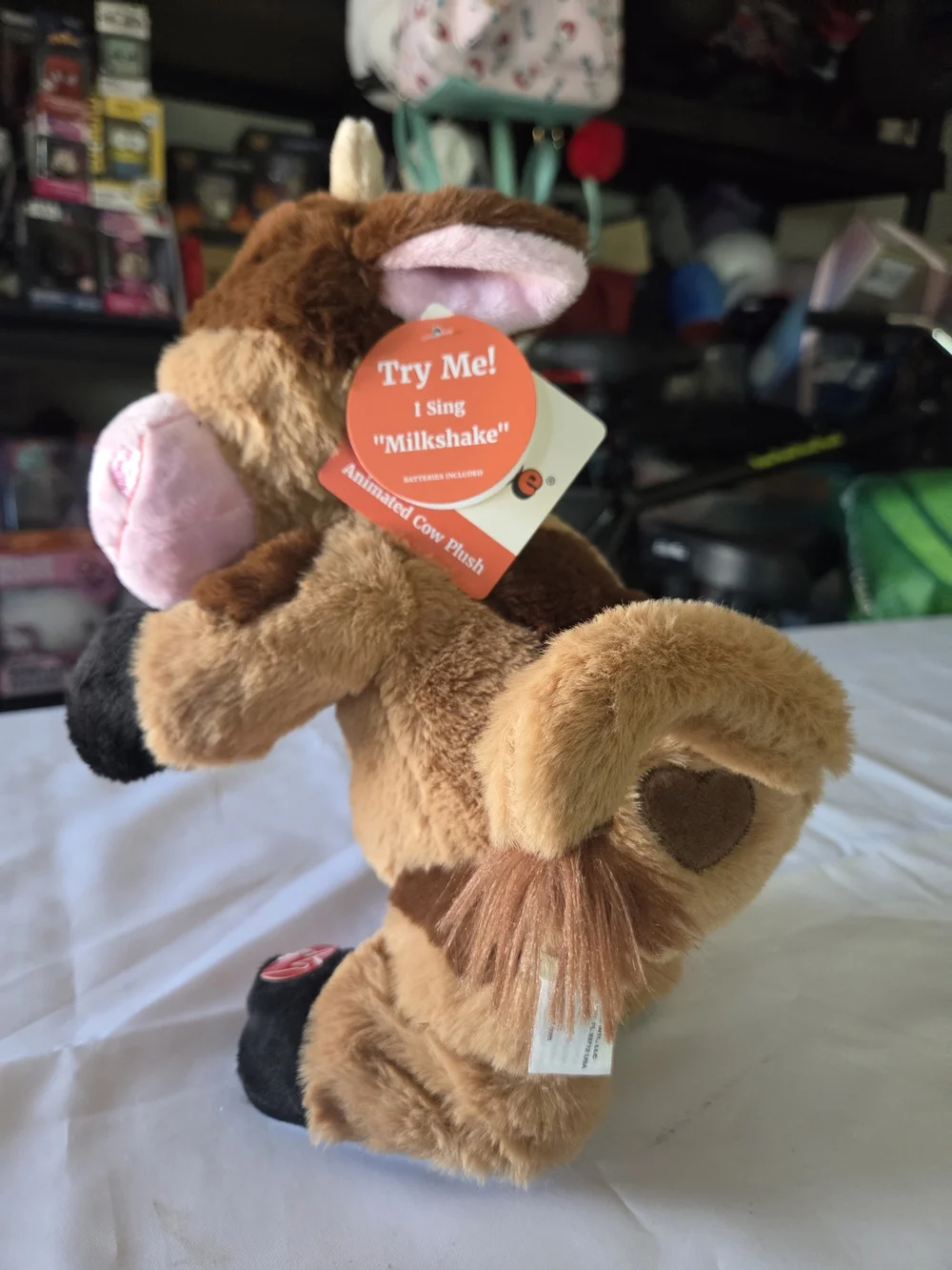 Musical Dancing  Highland Plush Cow